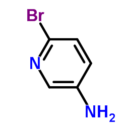 3-氨基-6-溴吡啶结构式