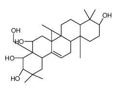 玉蕊皂苷元C结构式