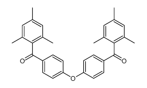 [4-[4-(2,4,6-trimethylbenzoyl)phenoxy]phenyl]-(2,4,6-trimethylphenyl)methanone Structure