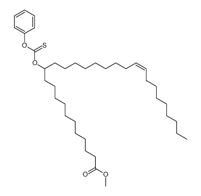 methyl (Z)-12-((phenoxycarbonothioyl)oxy)triacont-21-enoate结构式