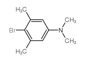 4-溴-N,N,3,5-四甲基苯胺结构式