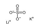 lithium,potassium,sulfate Structure