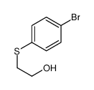 2-(4-Bromophenylthio)ethanol结构式
