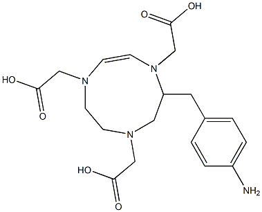 1H-1,4,7-Triazonine-1,4,7-triacetic acid, 2-[(4-aMinophenyl)Methyl]hexahydro- picture