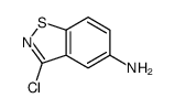 3-chloro-1,2-benzothiazol-5-amine Structure