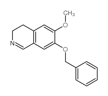 7-Benzyloxy-6-methoxy-3,4-dihydroisoquinoline Structure