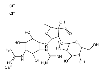 streptomycin calcium chloride (1:1) structure