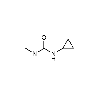 3-Cyclopropyl-1,1-dimethylurea Structure