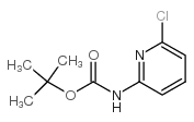 2-BOC-氨基-6-氯吡啶结构式