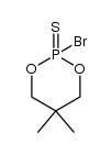 2-bromo-2-thiono-5,5-dimethyl-1,3,2-dioxaphosphorinan Structure