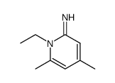 2,4-Lutidine,1-ethyl-1,6-dihydro-6-imino-(8CI) Structure