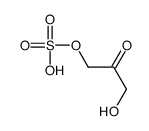 (3-hydroxy-2-oxopropyl) hydrogen sulfate结构式