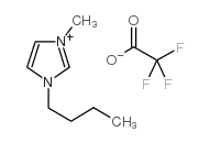 1-丁基-3-甲基咪唑三氟乙酸盐结构式