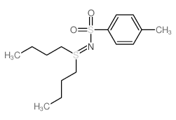 Benzenesulfonamide,N-(dibutyl-l4-sulfanylidene)-4-methyl-结构式