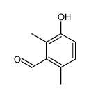 Benzaldehyde, 3-hydroxy-2,6-dimethyl- (9CI)结构式