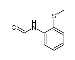 N-(2-(methylthio)phenyl)formamide结构式