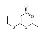 1,1-bis(ethylsulfanyl)-2-nitroethene结构式