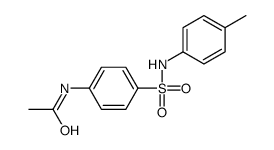 4'-(4-Methylphenylsulfamoyl)acetanilide Structure