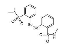 N-methyl-2-[[2-(methylsulfamoyl)phenyl]diselanyl]benzenesulfonamide Structure