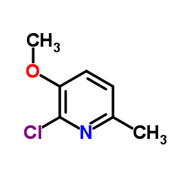 2-Chloro-3-methoxy-6-methylpyridine Structure