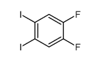 1,2-二氟-4,5-二碘苯结构式