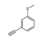 Benzene, 1-ethynyl-3-(methylthio)- (9CI) Structure