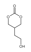 5-(2-hydroxyethyl)-1,3-dioxan-2-one结构式
