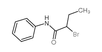 2-溴-N-苯基丁酰胺结构式