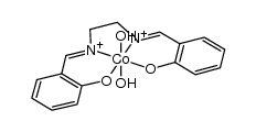 [(aqua)(Co(III))(sal2en)]hydroxide结构式