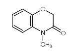 4-Methyl-2H-1,4-benzoxazin-3-one Structure
