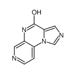 (9CI)-吡啶并[3,4-e]咪唑并[1,5-a]吡嗪-4(5H)-酮结构式