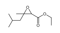 ethyl cis-3-methyl-3-isobutyloxirane-2-carboxylate Structure