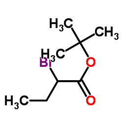 tert-butyl 2-bromobutanoate Structure