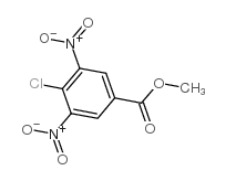Benzoic acid,4-chloro-3,5-dinitro-, methyl ester Structure