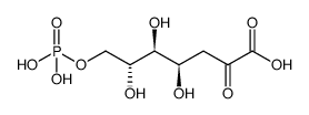 3-deoxy-D-arabino-heptulosonate-7-phosphate结构式