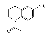 1-(6-amino-3,4-dihydro-2H-quinolin-1-yl)ethanone Structure
