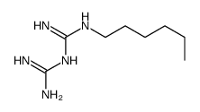 1-(diaminomethylidene)-2-hexylguanidine结构式