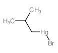 bromo(2-methylpropyl)mercury结构式