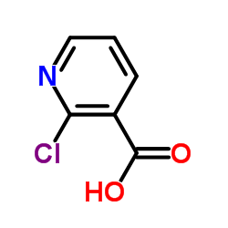 2-Chloronicotinic acid structure