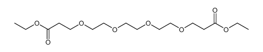 4,7,10,13-tetraoxa-hexadecanedioic acid diethyl ester Structure