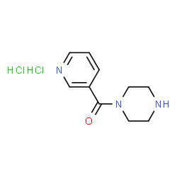 Piperazin-1-yl(pyridin-3-yl)methanone dihydrochloride Structure