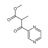 Methyl 2-Methyl-3-oxo-3-(pyrazin-2-yl)propanoate Structure