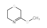 5-(METHYLTHIO)-3,6-DIHYDRO-2H-1,4-THIAZINE Structure