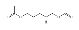 (R)-1,5-diacetoxy-2-methyl-pentane结构式