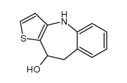 9,10-dihydro-4H-benzo[b]thieno[2,3-f]azepin-10-ol Structure