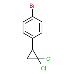 BENZENE, 1-BROMO-4-(2,2-DICHLOROCYCLOPROPYL)-结构式