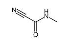 1-cyano-N-methylformamide Structure