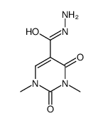1,3-dimethyl-2,4-dioxopyrimidine-5-carbohydrazide Structure