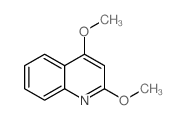 2,4-二甲氧基喹啉结构式