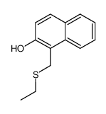 1-(ethylsulfanyl-methyl)-[2]naphthol结构式
